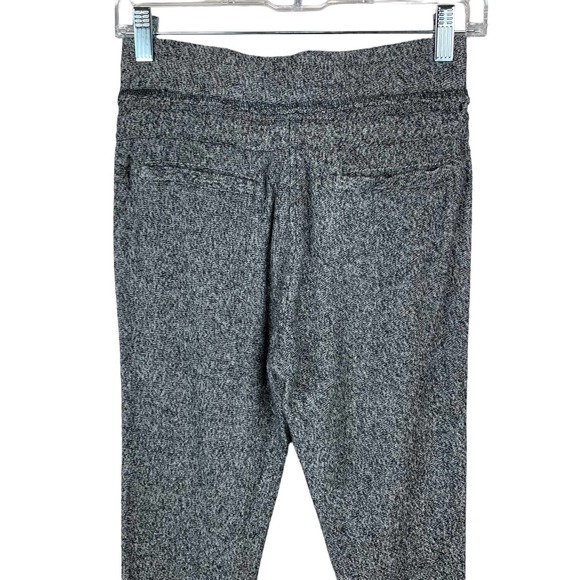 The Kooples Sport Joggers Pants Grey White Stripe Casual Women’s US M ~ Flaw - Picture 10 of 14